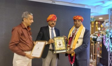 डॉ.भास्कर शर्मा को प्रयागराज में मिला डॉ.जी.बी.सिंह मैमोरियल नेशनल अवॉर्ड 2023