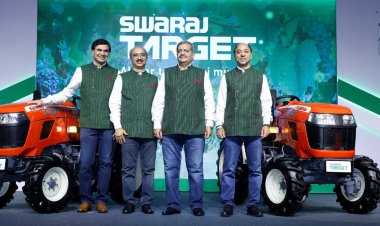 स्वराज ट्रैक्टर्स ने ठोस आकार और हल्के वजन की नई 'स्वराज टार्गेट' ट्रैक्टर रेंज लॉन्च की